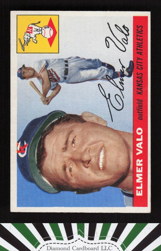 1955 Topps #145 Elmer Valo EX+ j, front