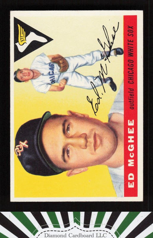 1955 Topps #32 Ed McGhee VGEX+ a, front