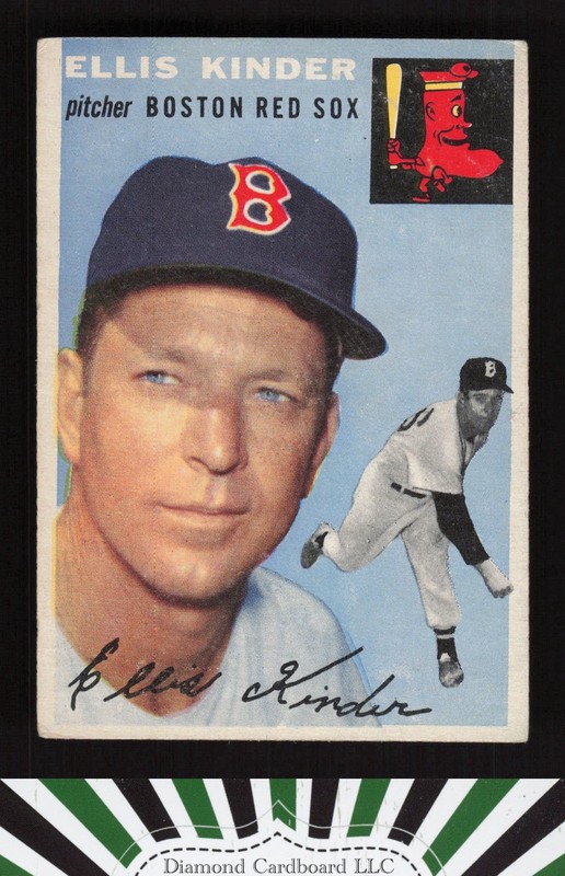 1954 Topps #47 Ellis Kinder VG a, front