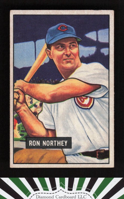 1951 Bowman #70 Ron Northey VGEX, front