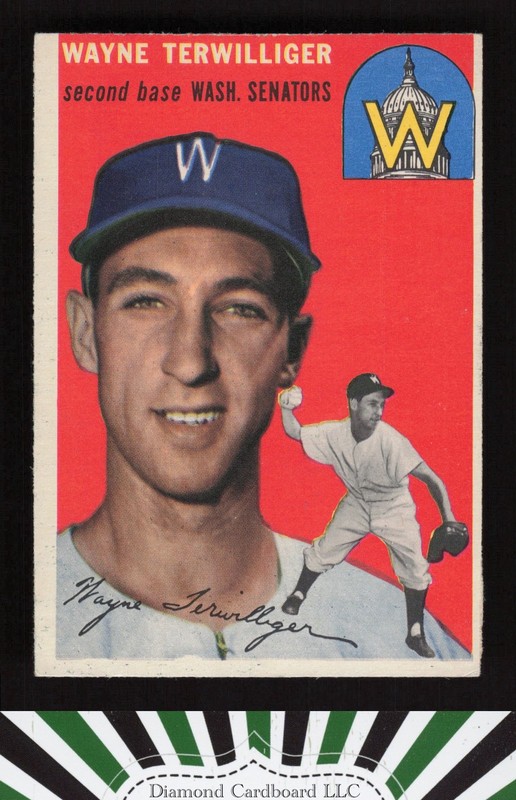 1954 Topps #73 Wayne Terwilliger VGEX j, front