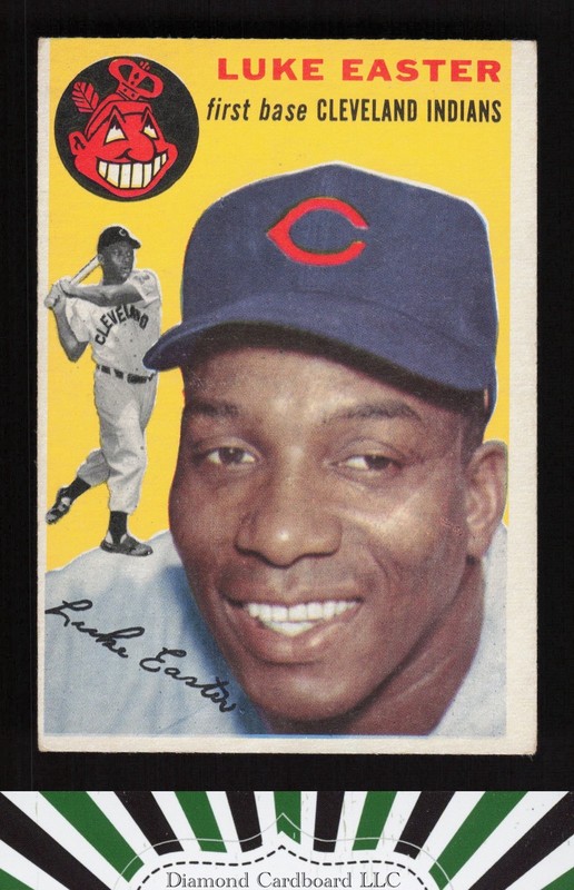 1954 Topps #23 Luke Easter VGEX l, front