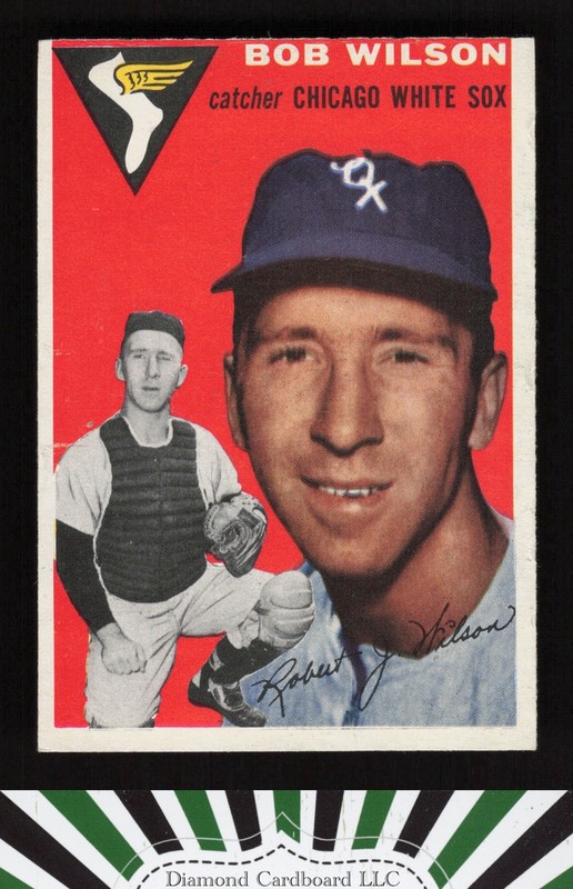1954 Topps #58 Bob Wilson VG k, front