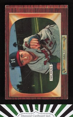 1955 Bowman #72 Chet Nichols GD, front