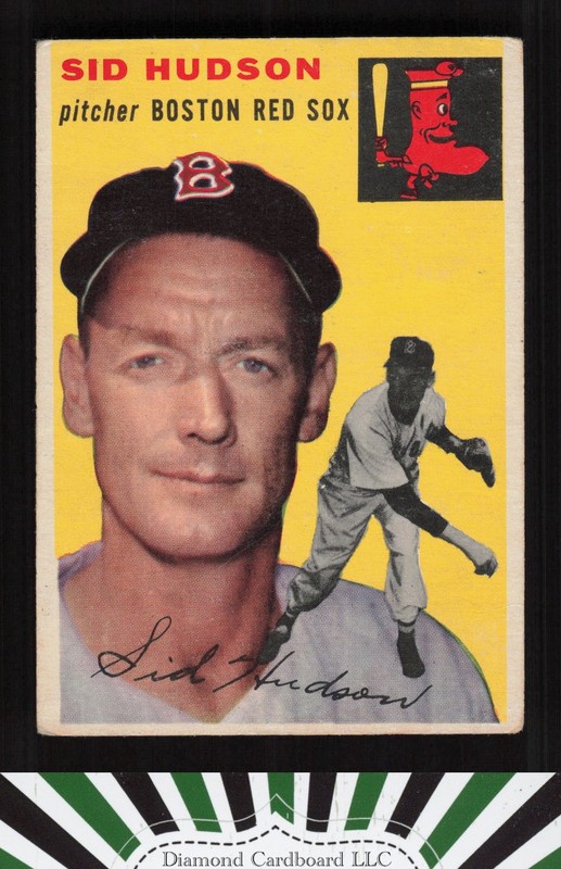 1954 Topps #93 Sid Hudson VG j, front