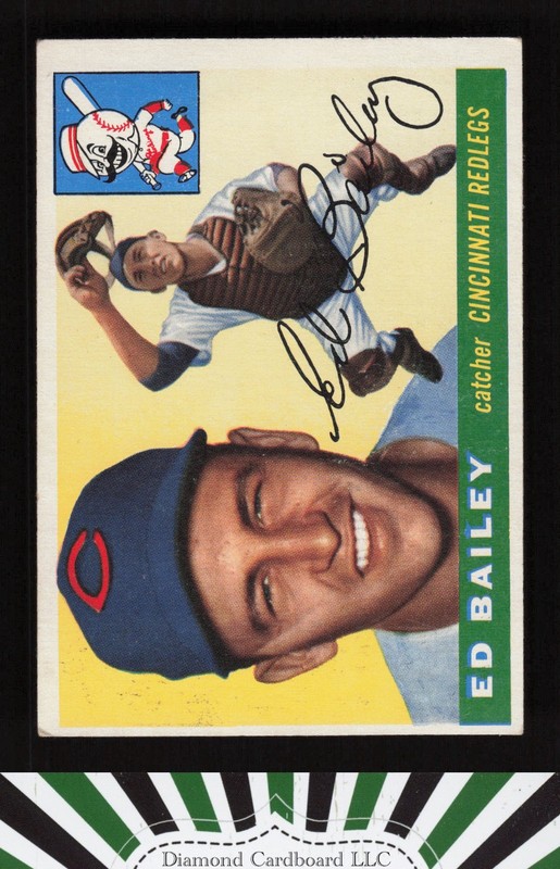 1955 Topps #69 Ed Bailey VGEX e, front