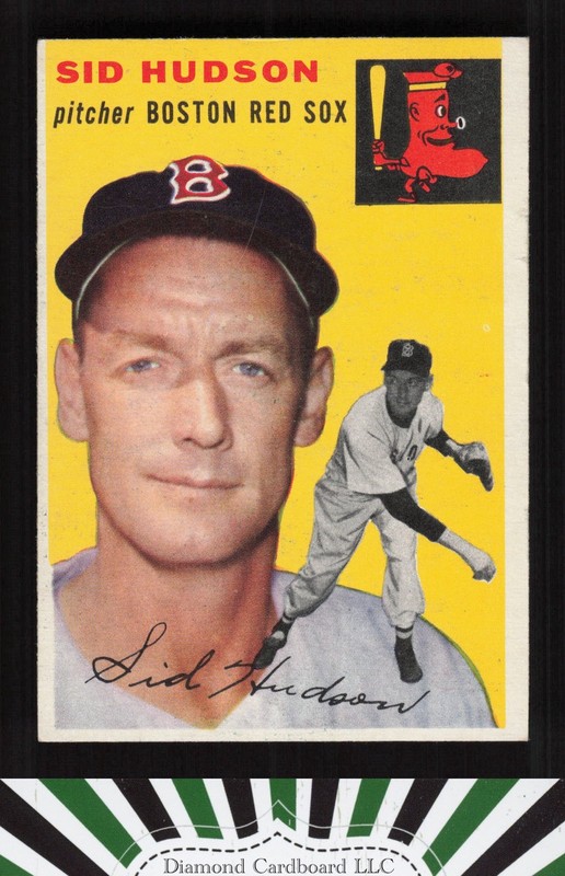 1954 Topps #93 Sid Hudson GD n, front
