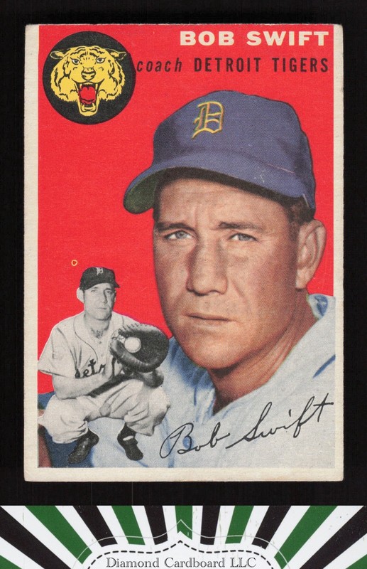 1954 Topps #65 Bob Swift VG+ f, front