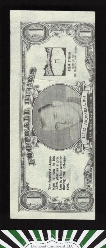 Topps Bucks #25 Raymond Berry, front