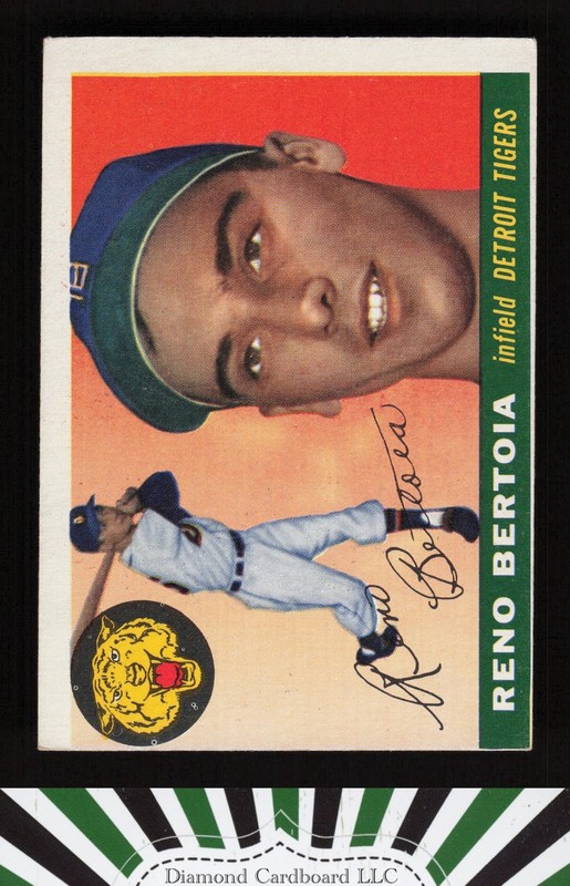 1955 Topps #94 Reno Bertoia EX (MC) a, front