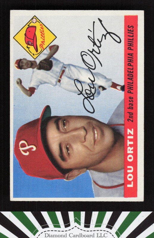 1955 Topps #114 Lou Ortiz EX i, front