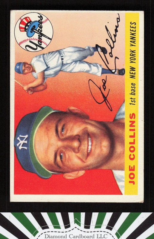 1955 Topps #63 Joe Collins VGEX k, front