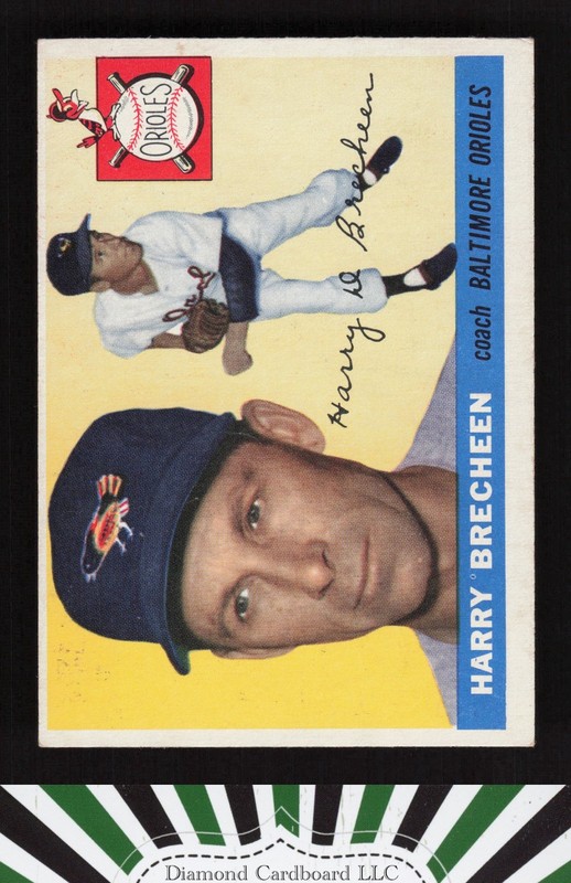 1955 Topps #113 Harry Brecheen VGEX i, front