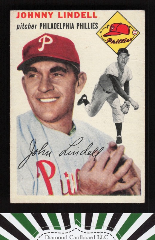 1954 Topps #51 Johnny Lindell GD k, front