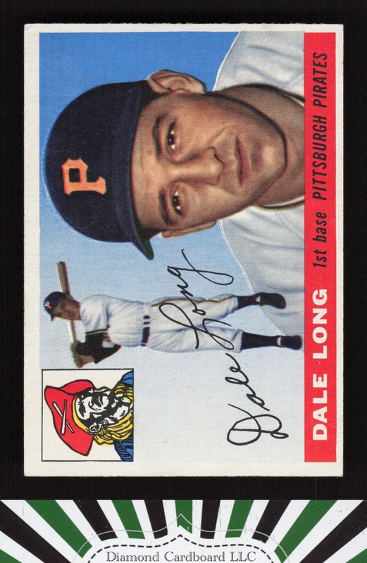1955 Topps #127 Dale Long VGEX+ j, front