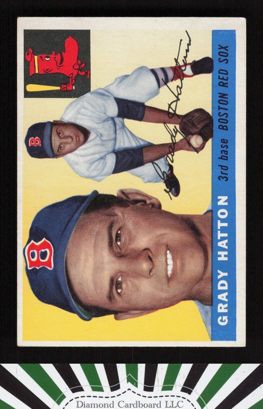 1955 Topps #131 Grady Hatton EX f, front