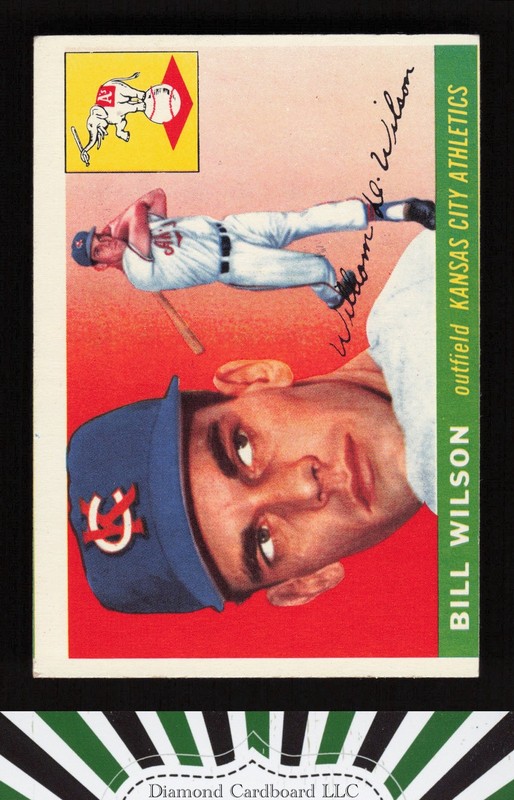 1955 Topps #86 Bill Wilson VGEX (MC) a, front
