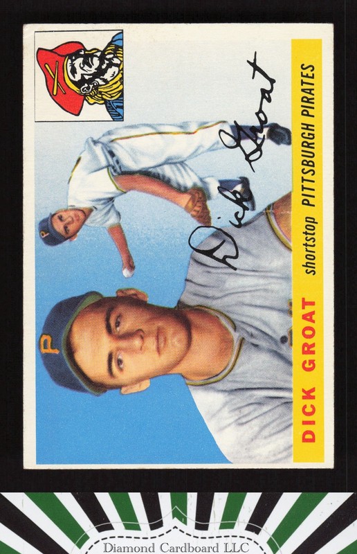 1955 Topps #26 Dick Groat VGEX n, front