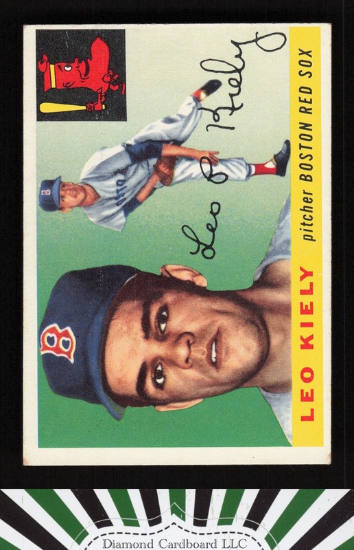 1955 Topps #36 Leo Kiely VGEX f, front