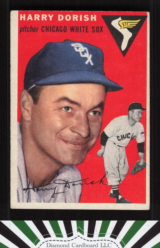 1954 Topps #110 Harry Dorish VGEX l, front