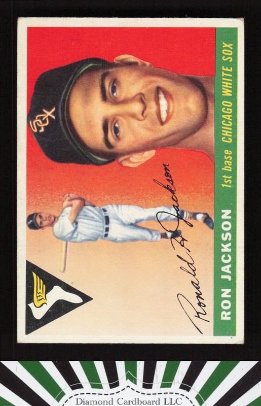 1955 Topps #66 Ron Jackson VGEX+ o, front