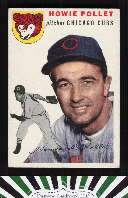 1954 Topps #89 Howie Pollet VGEX+ l, front