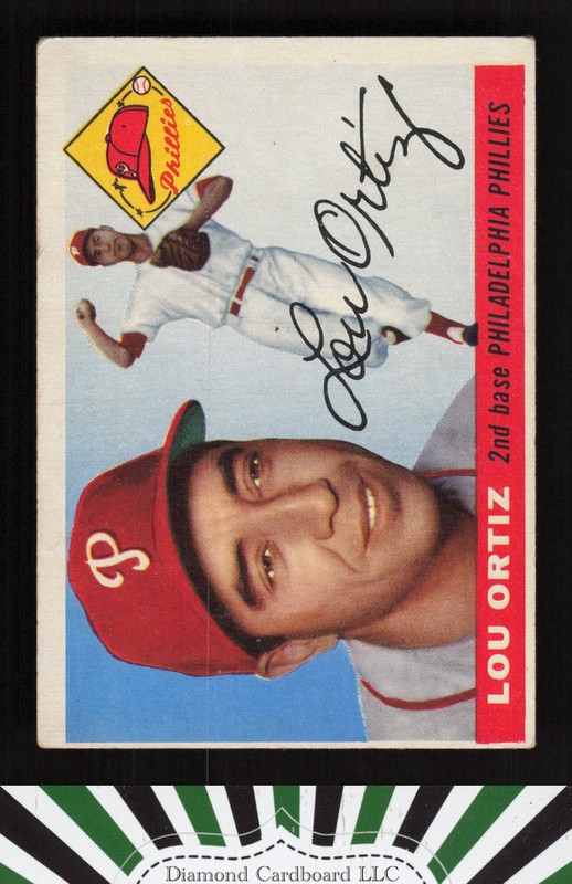 1955 Topps #114 Lou Ortiz VG+ b, front