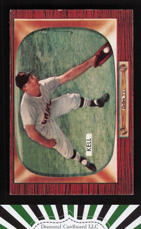 1955 Bowman #213 George Kell EX a, front