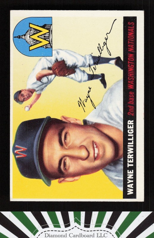 1955 Topps #34 Wayne Terwilliger VGEX i, front