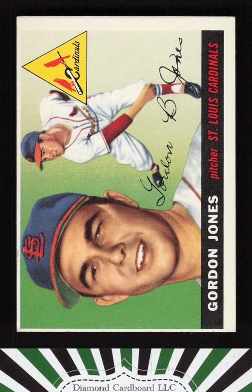 1955 Topps #78 Gordon Jones VGEX+ o, front