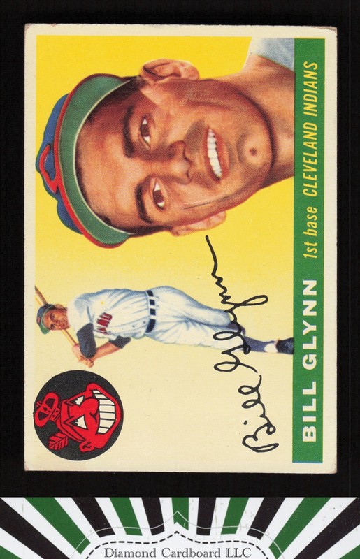 1955 Topps #39 Bill Glynn VGEX (MK) b, front