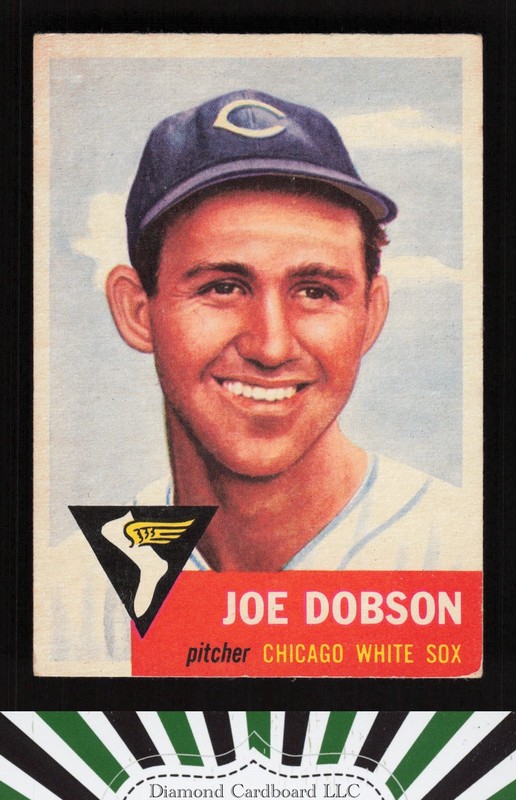1953 Topps #5 Joe Dobson VG [GOOD CENTERING] a, front
