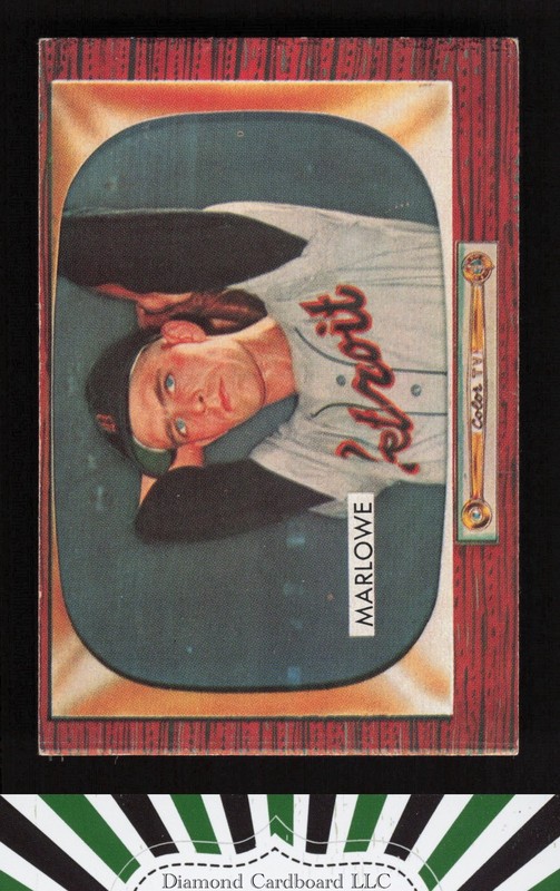 1955 Bowman #91 Dick Marlowe VGEX+, front