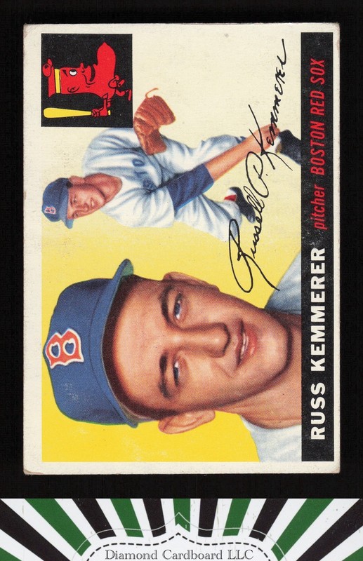 1955 Topps #18 Russ Kemmerer VG+ c, front