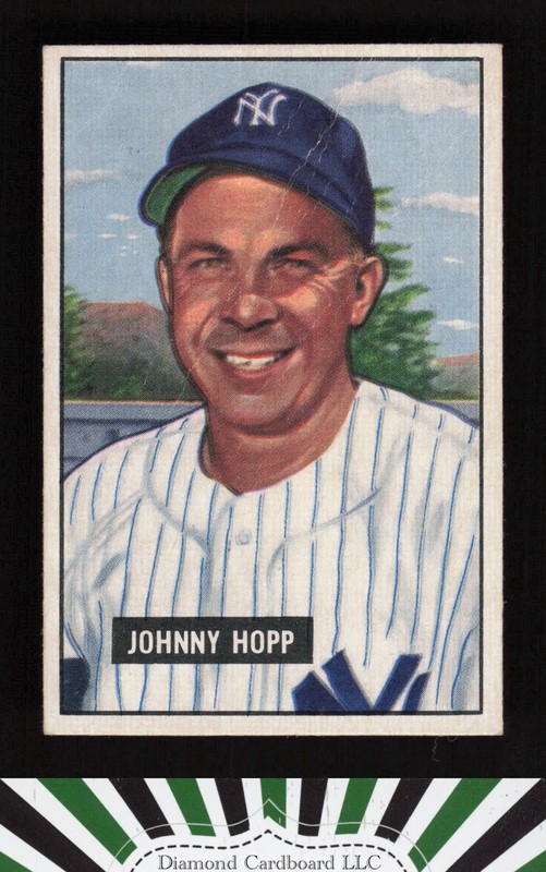 1951 Bowman #146 Johnny Hopp GD+, front