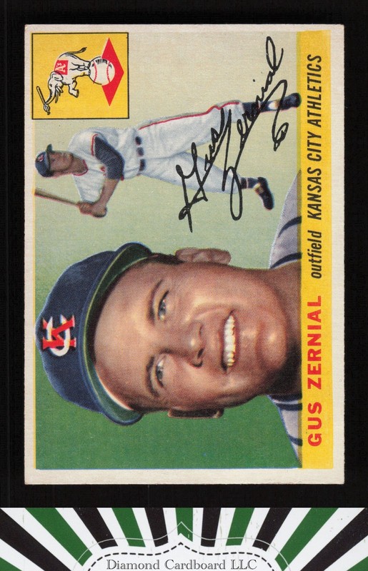 1955 Topps #110 Gus Zernial EX l, front