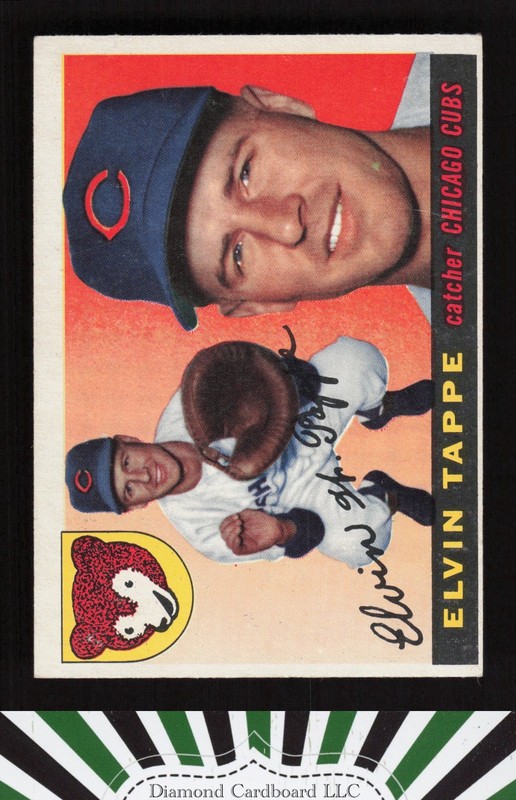 1955 Topps #129 Elvin Tappe VGEX g, front