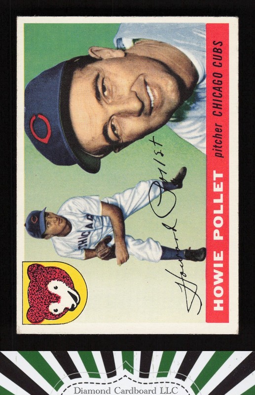 1955 Topps #76 Howie Pollet VGEX e, front