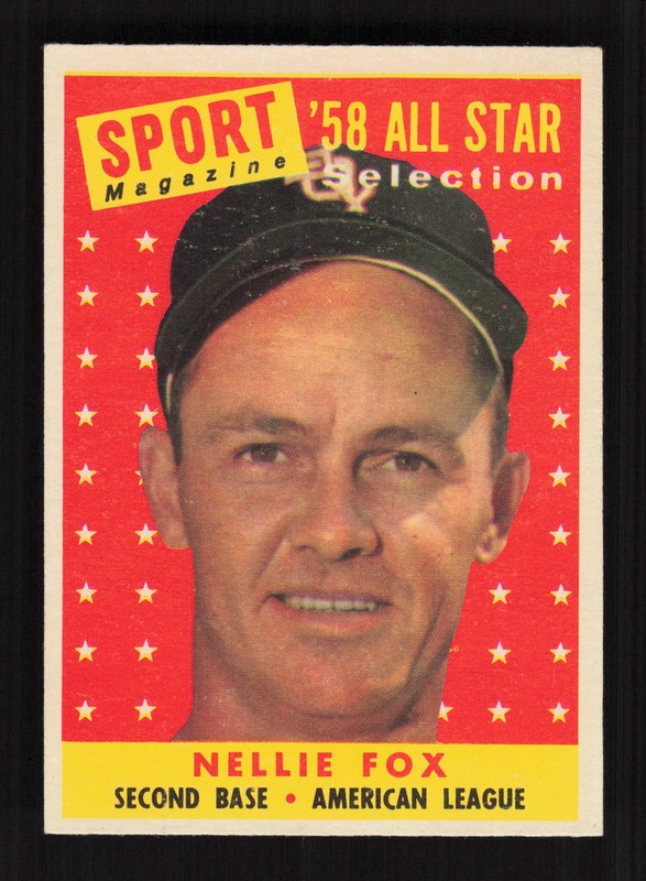 1958 Topps #479 Nellie Fox EXMT+ l, front