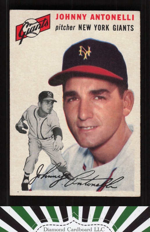 1954 Topps #119 Johnny Antonelli VGEX+ [CENTERED] e, front