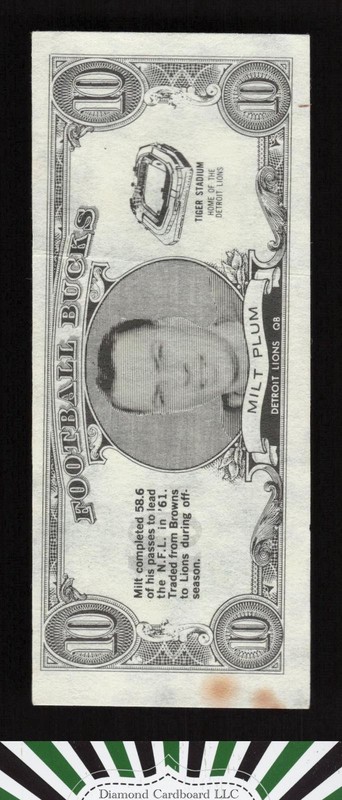 Topps Bucks #25 Raymond Berry, front