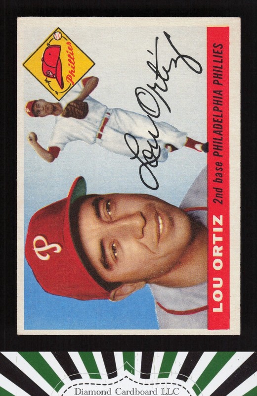 1955 Topps #114 Lou Ortiz EX j, front