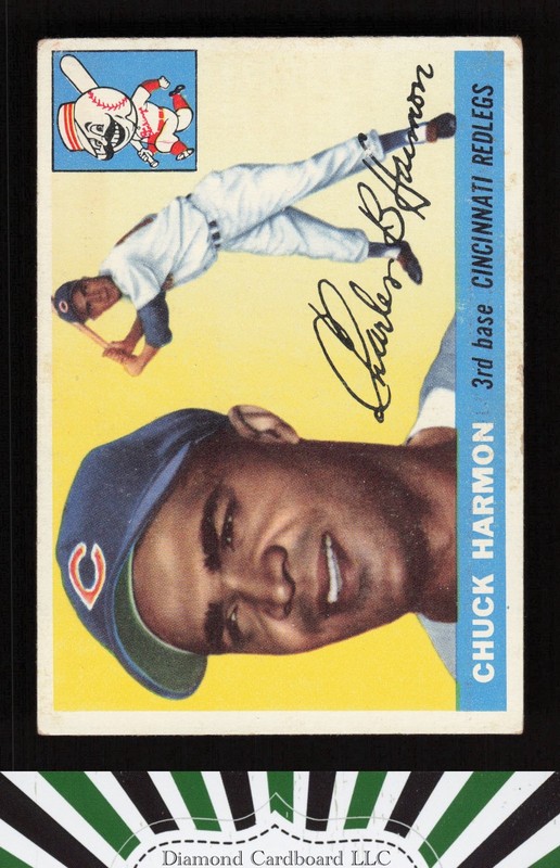 1955 Topps #82 Chuck Harmon VG i, front