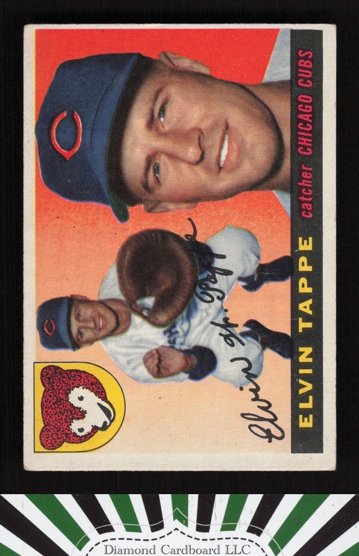 1955 Topps #129 Elvin Tappe VG+ c, front