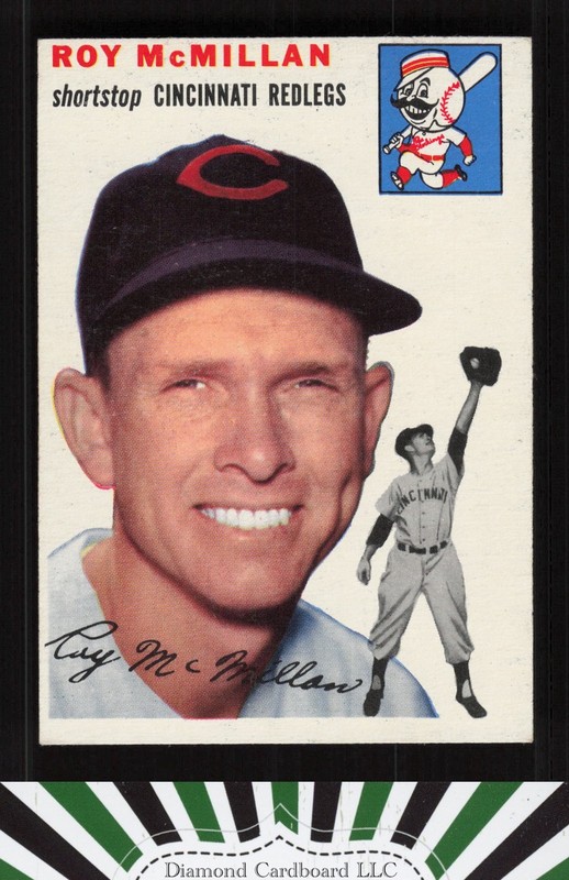 1954 Topps #120 Roy McMillan EXMT l, front