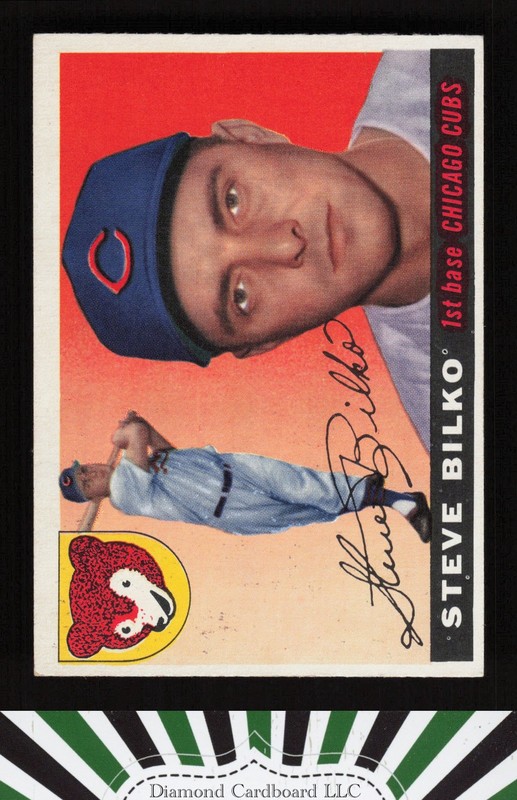 1955 Topps #93 Steve Bilko EX j, front