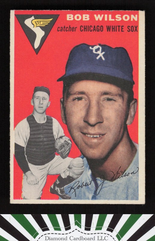 1954 Topps #58 Bob Wilson GD+ e, front