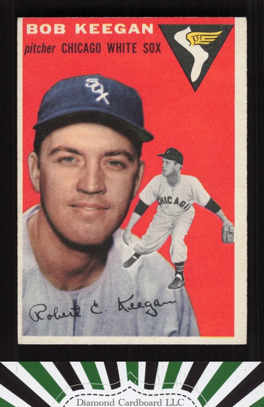 1954 Topps #100 Bob Keegan VG+ i, front