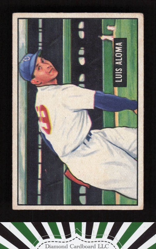 1951 Bowman #231 Luis Aloma VGEX [CENTERED], front
