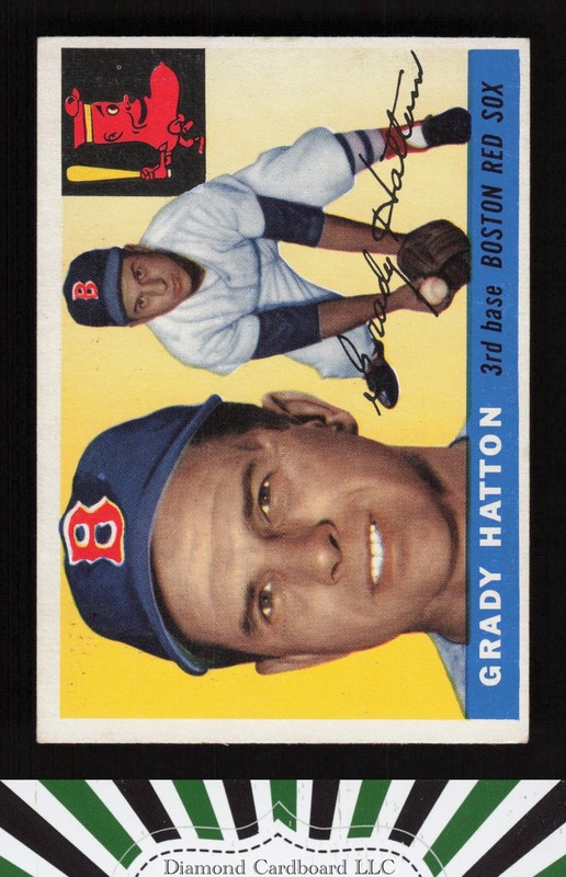 1955 Topps #131 Grady Hatton EX g, front